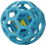 JW Pet Company Hol-ee Roller Dog Toy, 5-Inches (Colors Vary)